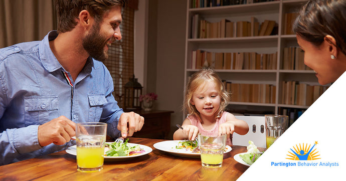 Teaching language skills to your child at the dinner table