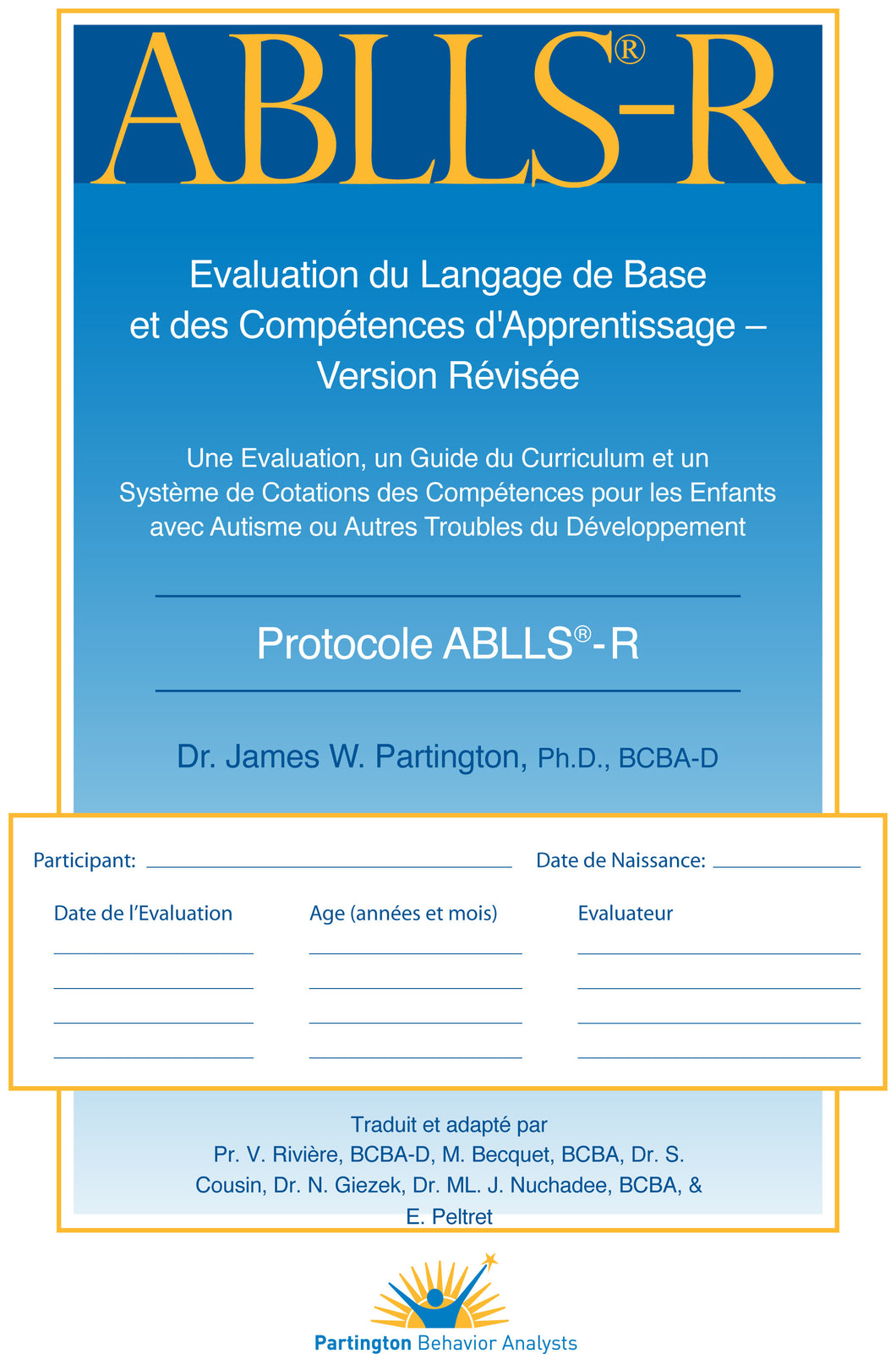 French ABLLS-R Protocol